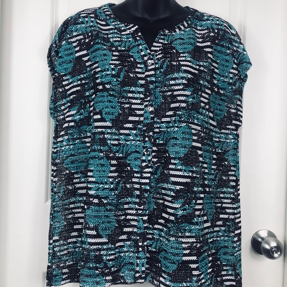 Christopher & Banks Tops - Christopher & Banks Button Up